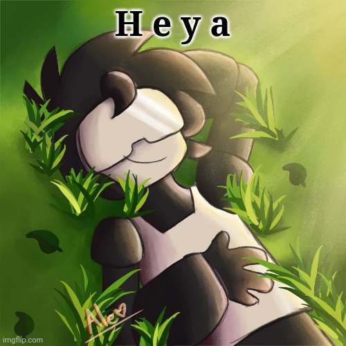 Tankman on the grass, what will he do | H e y a | image tagged in tankman on the grass what will he do | made w/ Imgflip meme maker