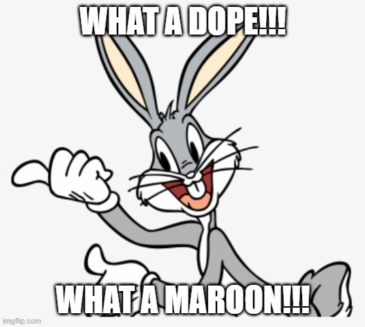 What a dope. What a maroon!!! | WHAT A DOPE!!! WHAT A MAROON!!! | image tagged in what a dope what a maroon | made w/ Imgflip meme maker