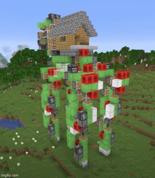 walking house | made w/ Imgflip meme maker