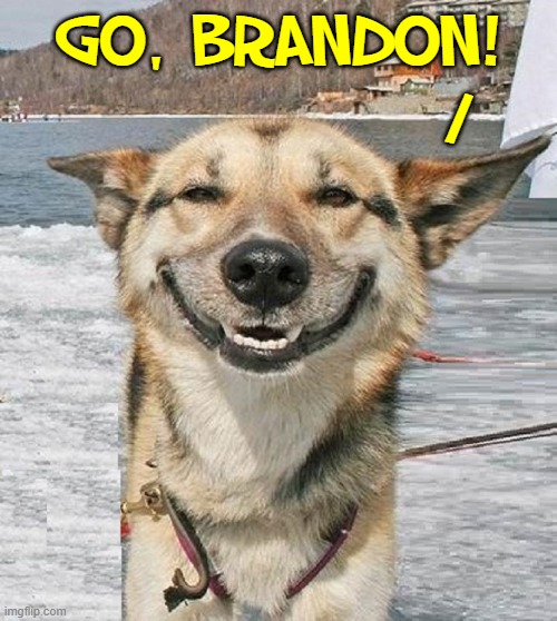 GO, BRANDON!
              / | made w/ Imgflip meme maker