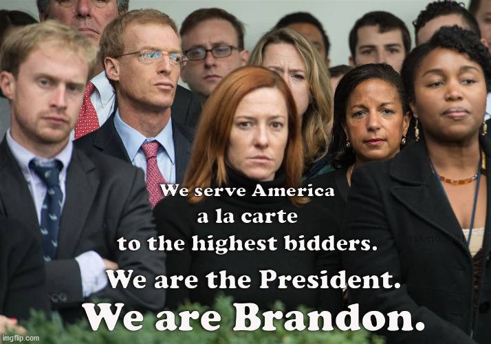 We are the Mind & Soul of that Hollow Form called "Joe Biden" | image tagged in biden mandates,emprty shelves food inflation,vaxx vaccine mandates,colin powell dead,joe biden kamala psaki,bush obama covid | made w/ Imgflip meme maker