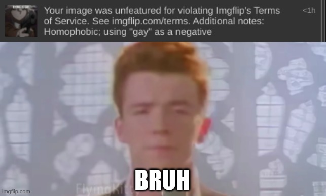 a global mod again smh | BRUH | made w/ Imgflip meme maker