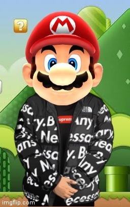 Mario Drip hq | image tagged in mario drip hq | made w/ Imgflip meme maker