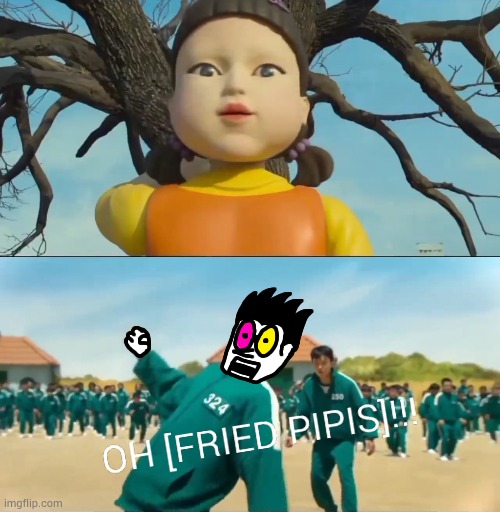 Drawing Spamton in place he (REALLY) shouldn't be in part 3 | made w/ Imgflip meme maker