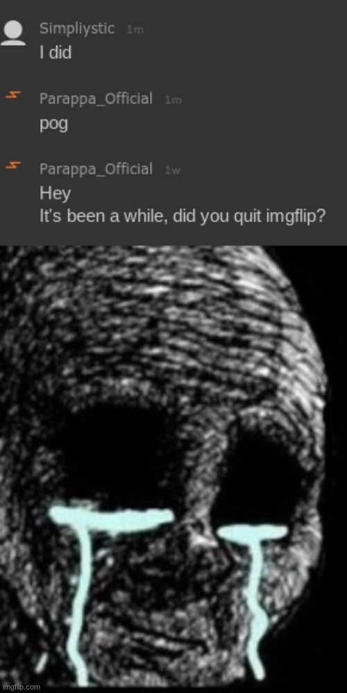 bro, we were fren where did u go :( | image tagged in imgflip | made w/ Imgflip meme maker