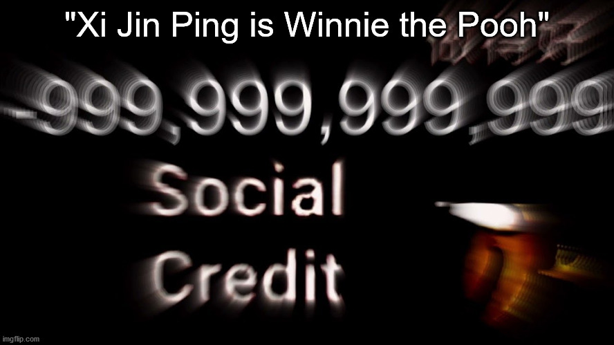 "Xi Jin Ping is Winnie the Pooh" | made w/ Imgflip meme maker
