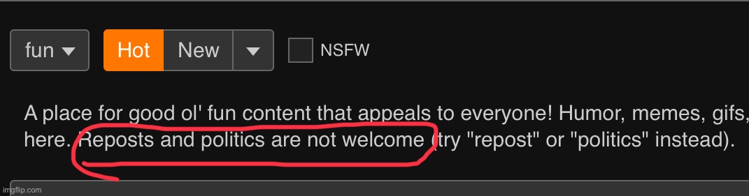 Reposts and politics are not welcome | image tagged in reposts and politics are not welcome | made w/ Imgflip meme maker