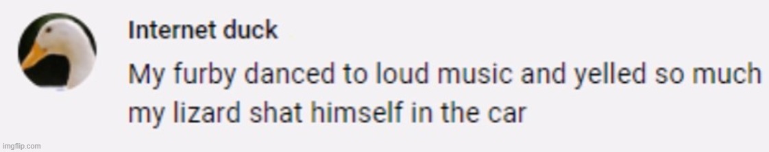 furby | made w/ Imgflip meme maker