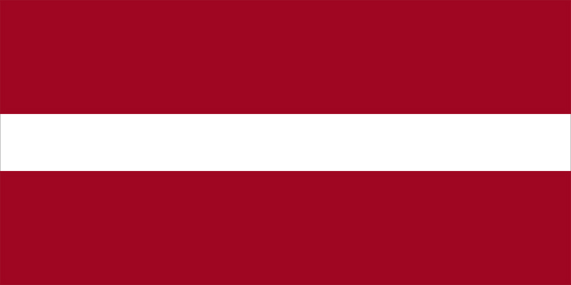 High Quality Flag Latvia Blank Meme Template