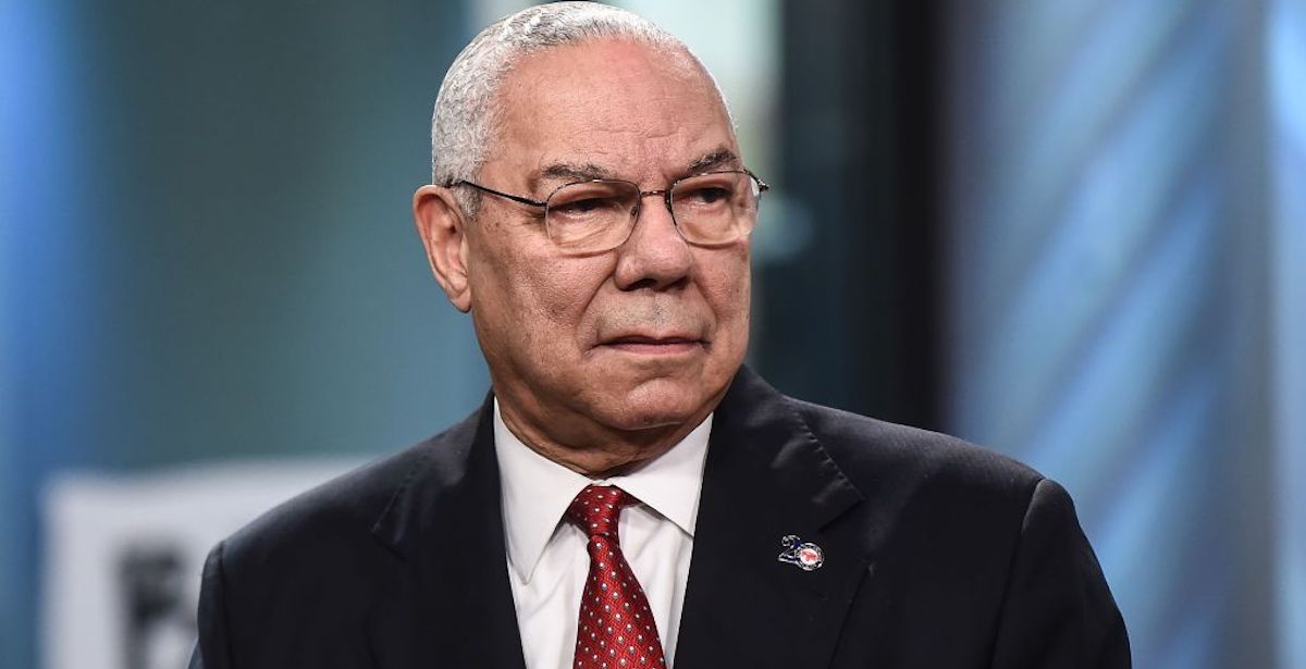 High Quality General Colin Powell Blank Meme Template