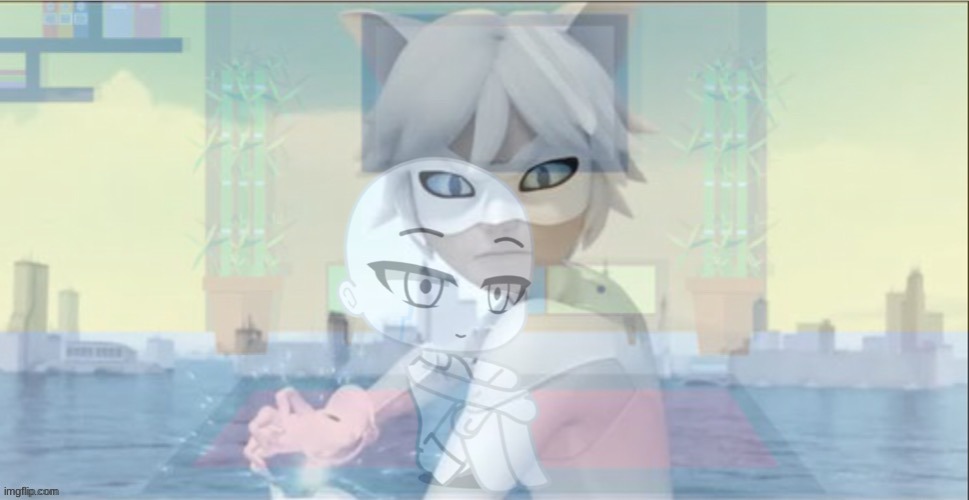 Y/N thoroughly traumatized by Chat Blanc | image tagged in y/n thoroughly traumatized by chat blanc | made w/ Imgflip meme maker