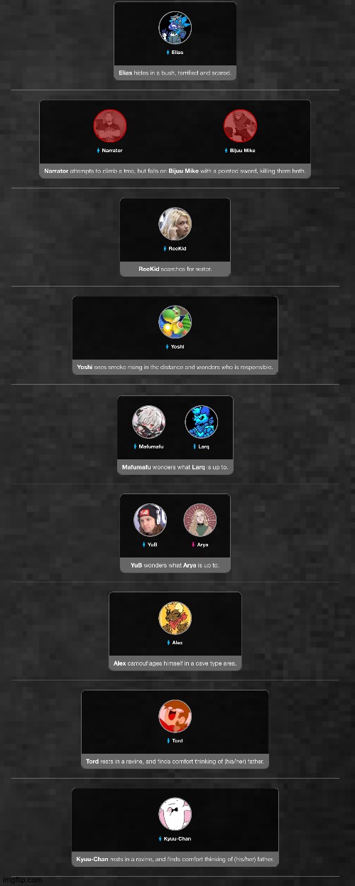 Me hoping Bijuu Mike would win and I get Scrub of the Day: | made w/ Imgflip meme maker