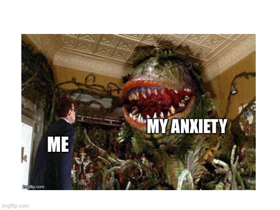 Just a meme about my anxiety lol | image tagged in anxiety | made w/ Imgflip meme maker