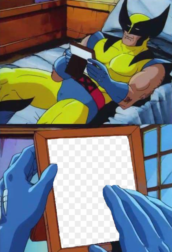 Wolverine Blank Meme Template