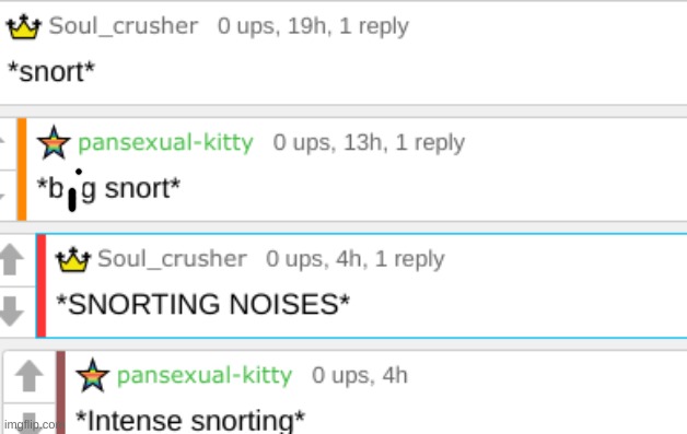 snortsnortsnortsnort | made w/ Imgflip meme maker