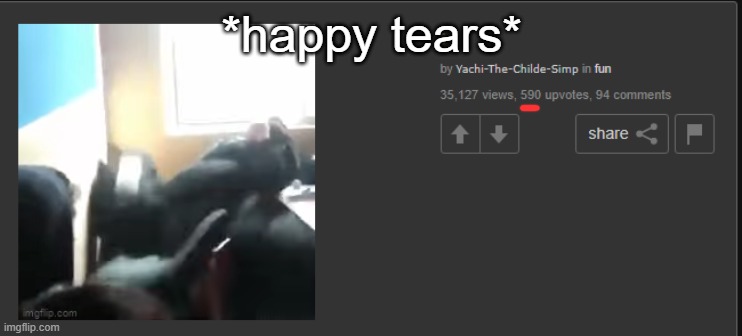 *happy tears* | made w/ Imgflip meme maker