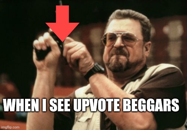 Am I The Only One Around Here | WHEN I SEE UPVOTE BEGGARS | image tagged in memes,am i the only one around here,upvote begging,downvotes | made w/ Imgflip meme maker