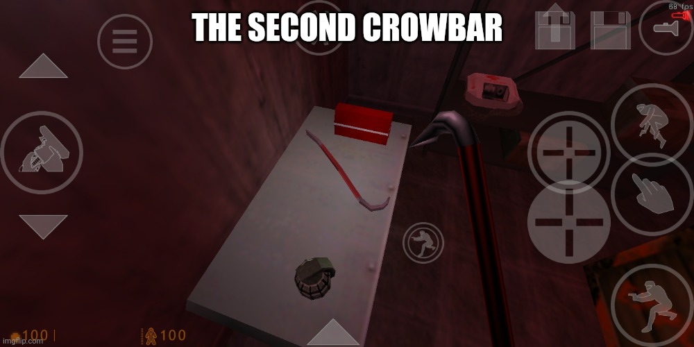 THE SECOND CROWBAR | made w/ Imgflip meme maker