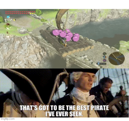 that's got to be the greatest pirate i've ever seen | image tagged in blank white template | made w/ Imgflip meme maker