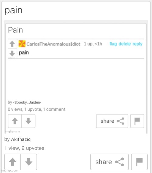 Pain | made w/ Imgflip meme maker