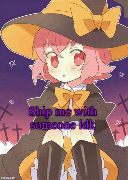 idk, I'm just bored | Ship me with someone idk | image tagged in akira halloween | made w/ Imgflip meme maker