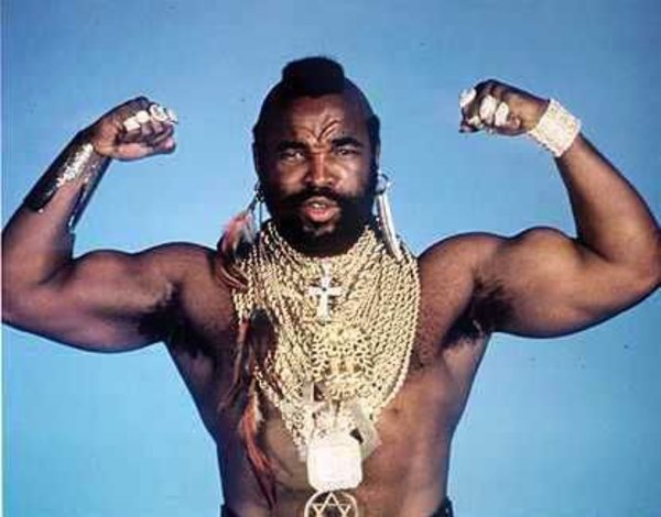 Mr. T Flex Blank Meme Template