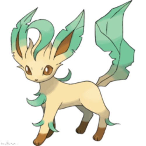 Leafeon Transparent | image tagged in leafeon transparent | made w/ Imgflip meme maker