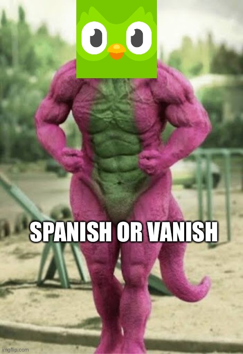 Yes | SPANISH OR VANISH | image tagged in funny memes | made w/ Imgflip meme maker