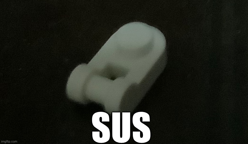 Found on my new Lego set | SUS | made w/ Imgflip meme maker