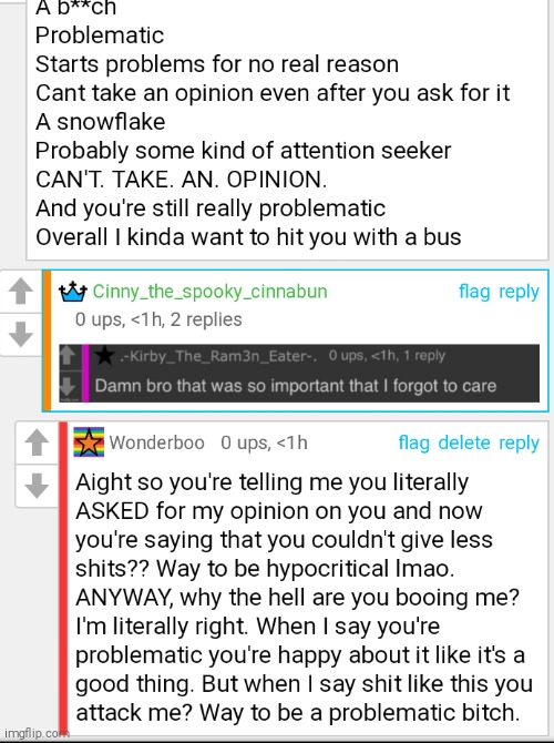 They are problematic tho. Lots of people have drama with them. | made w/ Imgflip meme maker