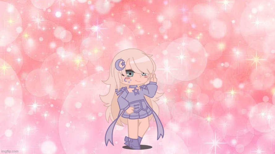 This is my main Gacha OC, Star | image tagged in gacha,gacha club,character,original character,original,oh wow are you actually reading these tags | made w/ Imgflip meme maker