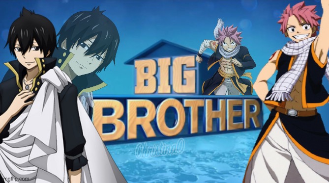 Big Brother Natsu And Zeref Dragneel - Fairy Tail Meme | image tagged in memes,fairy tail meme,fairy tail,natsu dragneel,zeref dragneel,big brother | made w/ Imgflip meme maker