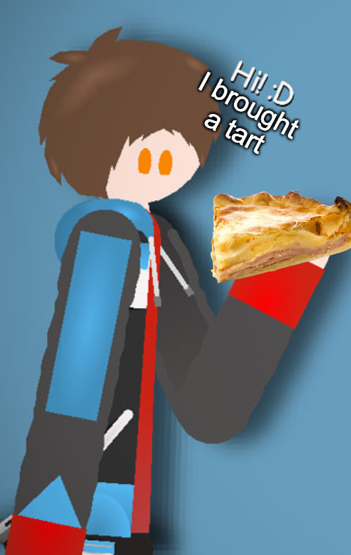 Radon brought a tart Blank Meme Template