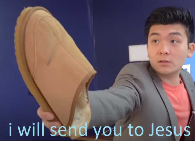 High Quality I will send you to Jesus Blank Meme Template