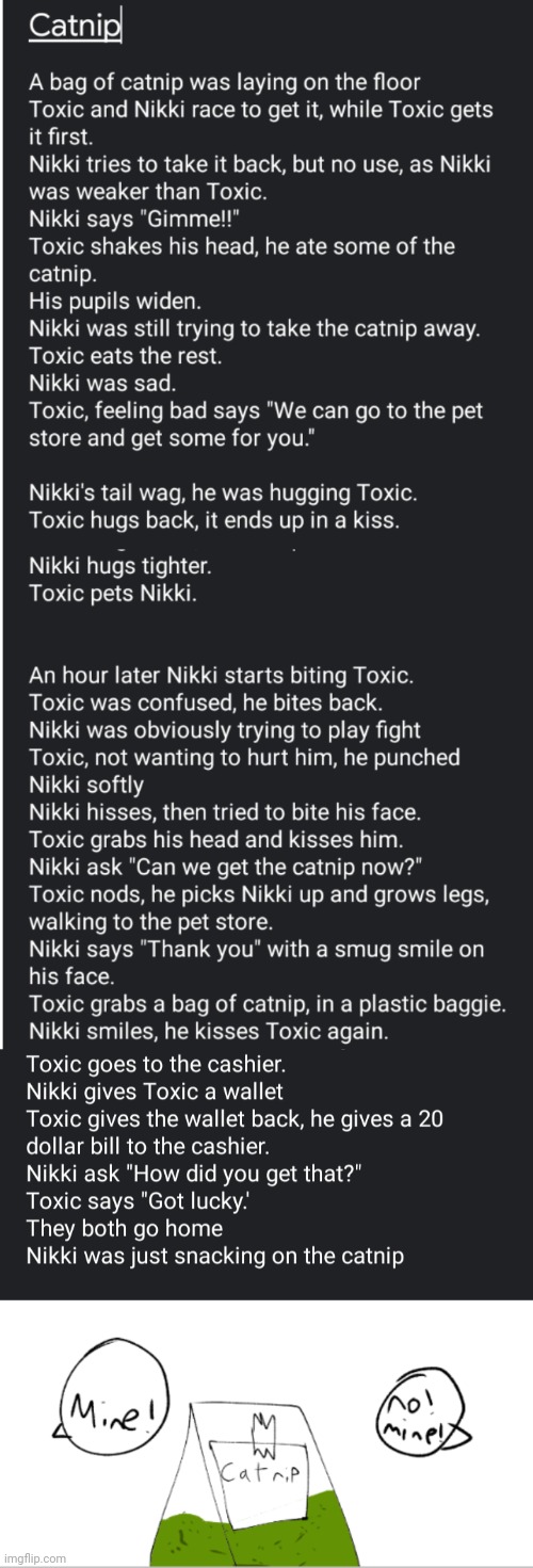 Catnip (The character Toxic belongs too Bloo) | made w/ Imgflip meme maker