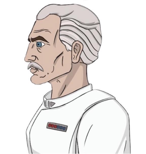 High Quality Imperial Galactic Officer Blank Meme Template