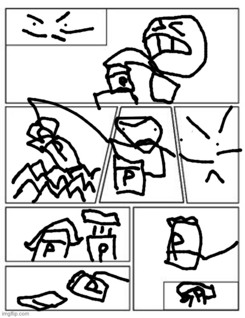 the pickle jar part1 | image tagged in comic template | made w/ Imgflip meme maker