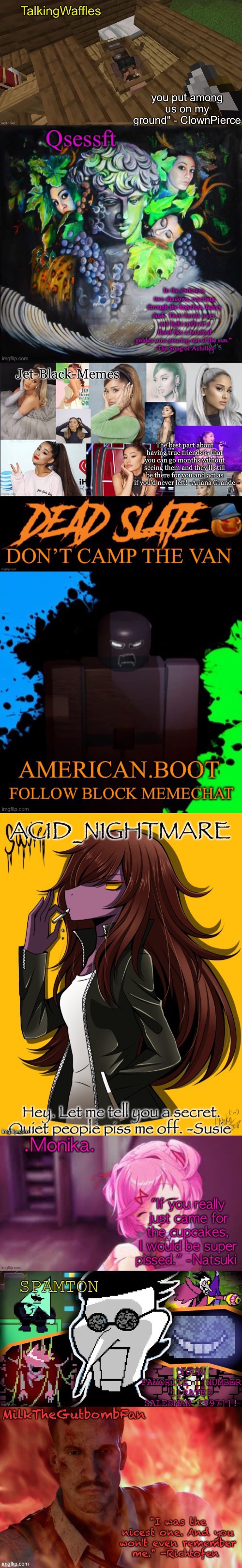 One last look at announcement temps season 1 | made w/ Imgflip meme maker