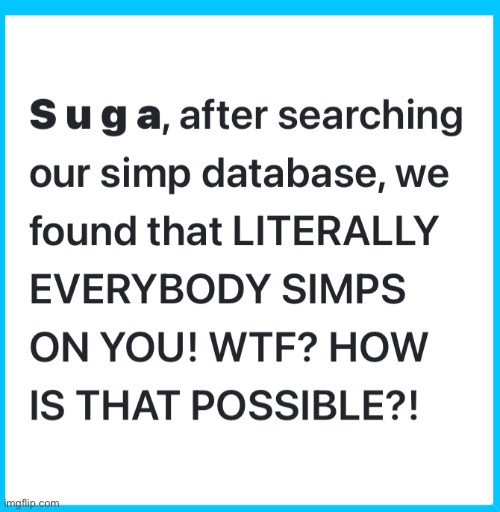 it's possible because it's not possible lmao | made w/ Imgflip meme maker