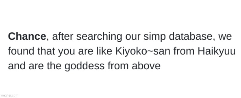 that was weird it was blank then this came up out of nowhere | made w/ Imgflip meme maker