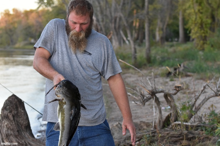 My friend Robby caught this cat fish | image tagged in cat fish,robby | made w/ Imgflip meme maker