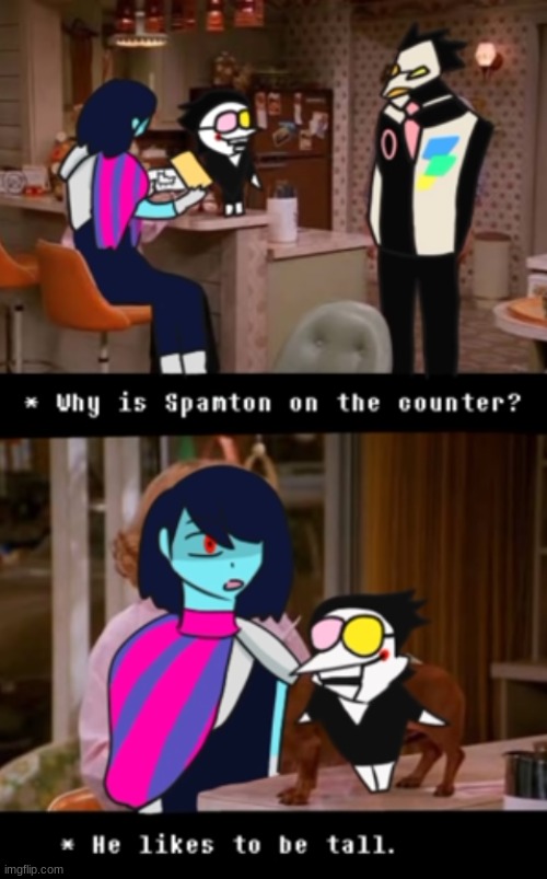 maybe i am [SPAMTON] | made w/ Imgflip meme maker