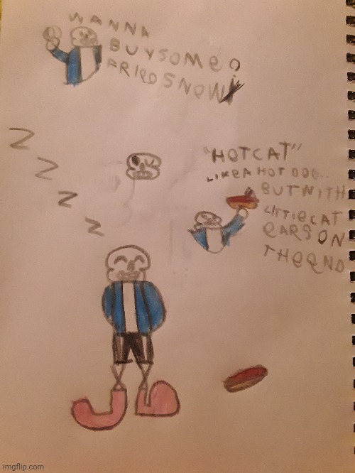 Even more Sans sketches | made w/ Imgflip meme maker