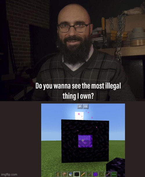 The most illegal thing I own | image tagged in do you want to see the most illegal thing i own,memes | made w/ Imgflip meme maker