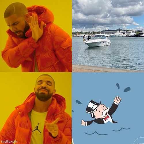 throw the superyacht owners into the sea | made w/ Imgflip meme maker