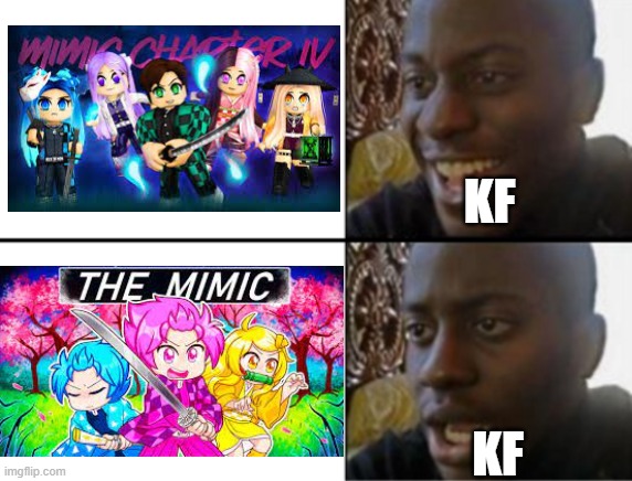 Attention Imgflip users I have found some stuff that shows you that ZacharyZaxor is copying thumbnails!!!!!!!!!!!!!!!!!!!!!!!!!1 | KF; KF | image tagged in oh yeah oh no | made w/ Imgflip meme maker