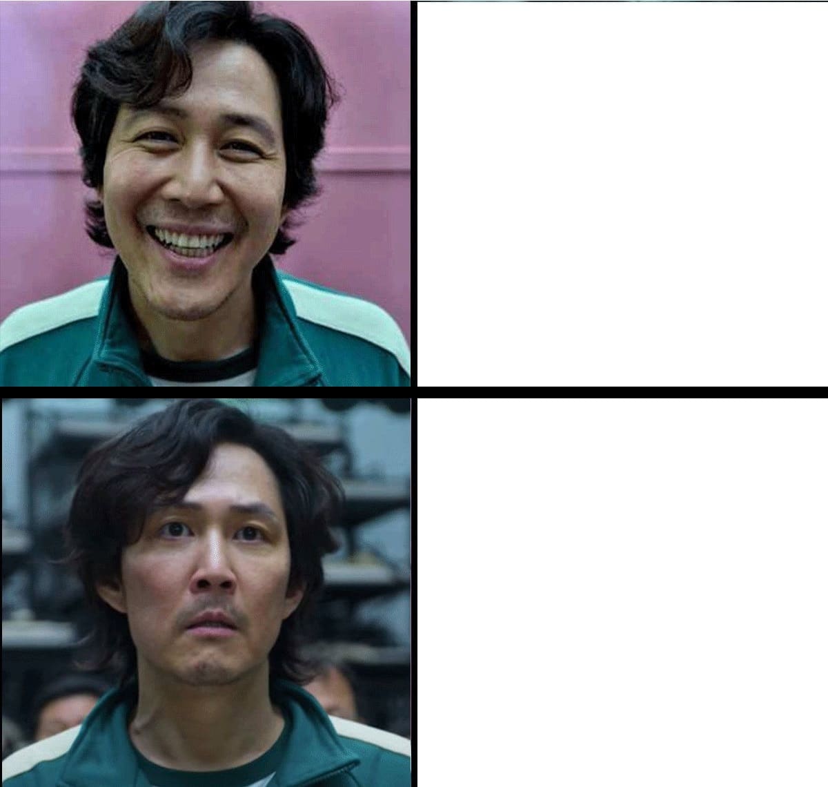 High Quality Gi-Hun Blank Meme Template