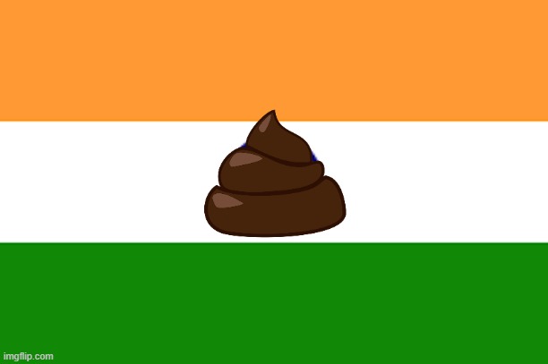 New Indian Flag Blank Meme Template