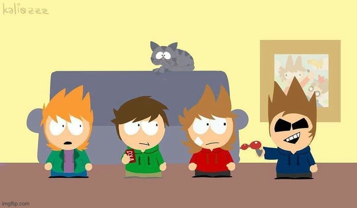 (Kawaii: *loading* wut) | image tagged in eddsworld,south park,memes,happy | made w/ Imgflip meme maker