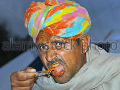 High Quality A hindu eating picture Blank Meme Template